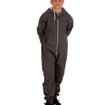 Trendy Toggs Kids Charcoal Zip Up Onesie