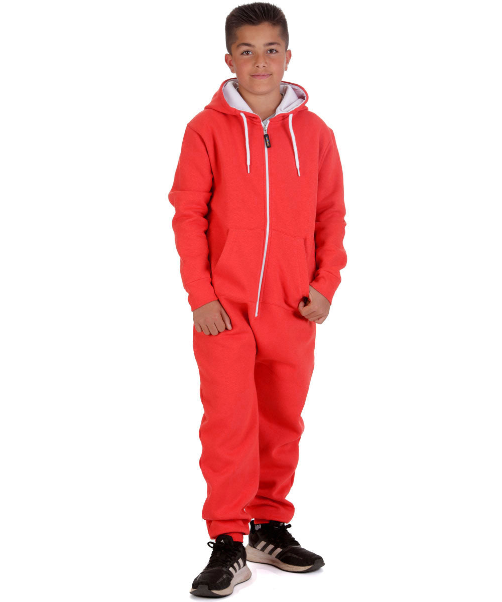 Trendy Toggs Kids Red Zip Up Onesie