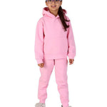 Trendy Toggs Kids Overhead Hoodie Pink Tracksuit