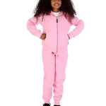 Trendy Toggs Kids Fleece Zip Up Pink Tracksuit