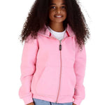 Trendy Toggs Kids Plain Pink Zip Up Hoodie