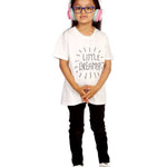 Trendy Toggs Kids Little Dreamer Rhinestone White T-shirt