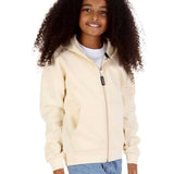 Trendy Toggs Kids Plain Cream Zip Up Hoodie