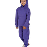 Trendy Toggs Kids Overhead Hoodie Purple Tracksuit