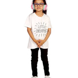 Trendy Toggs Kids Little Dreamer Rhinestone White T-shirt