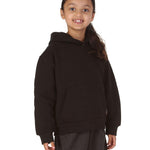 Trendy Toggs Kids Plain Overhead Black Hoodie