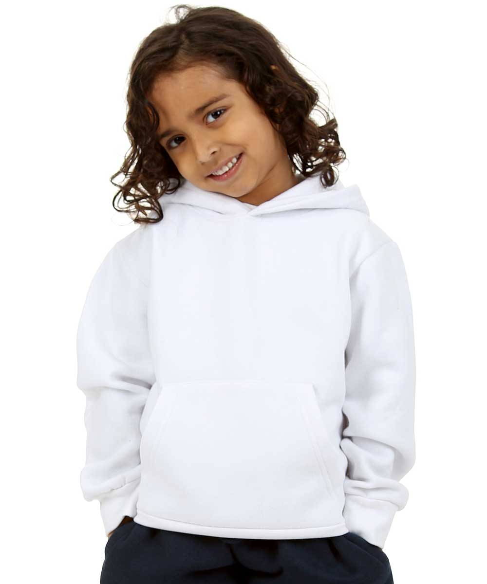 Trendy Toggs Kids Plain Overhead White Hoodie