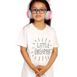 Trendy Toggs Kids Little Dreamer Rhinestone White T-shirt