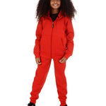 Trendy Toggs Kids Zip Up Red Tracksuit