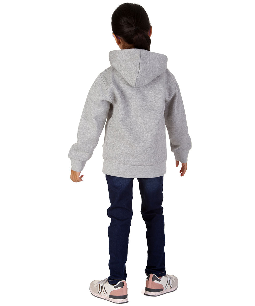 Trendy Toggs Kids Christmas Snowman Hoodie Oxford Grey