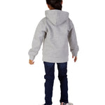 Trendy Toggs Kids Christmas Snowman Hoodie Oxford Grey