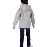 Trendy Toggs Kids Christmas Snowman Hoodie Oxford Grey