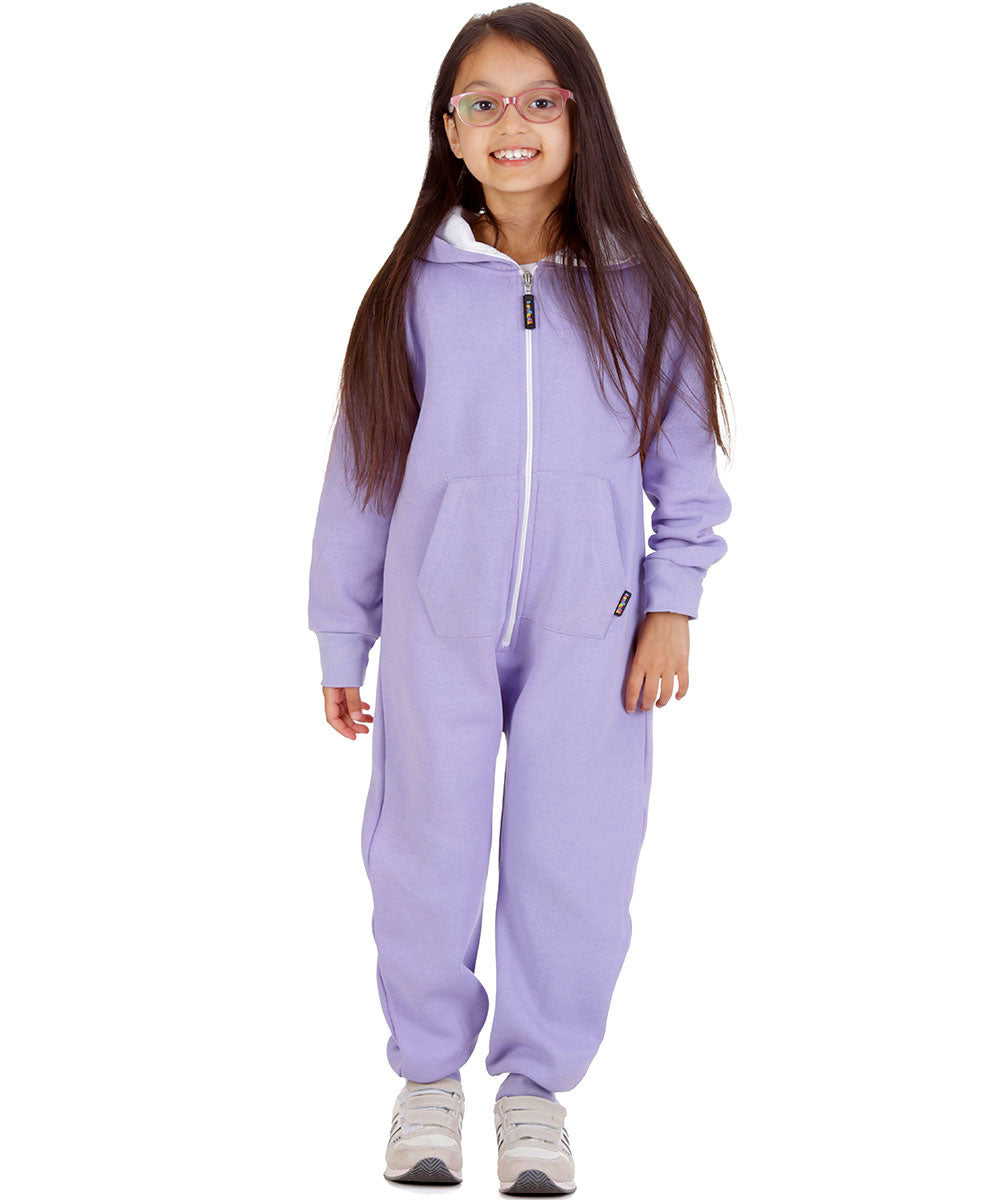Trendy Toggs Kids Lilac Zip Up Onesie