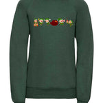 Trendy Toggs Kids Elf Christmas Jumper Green