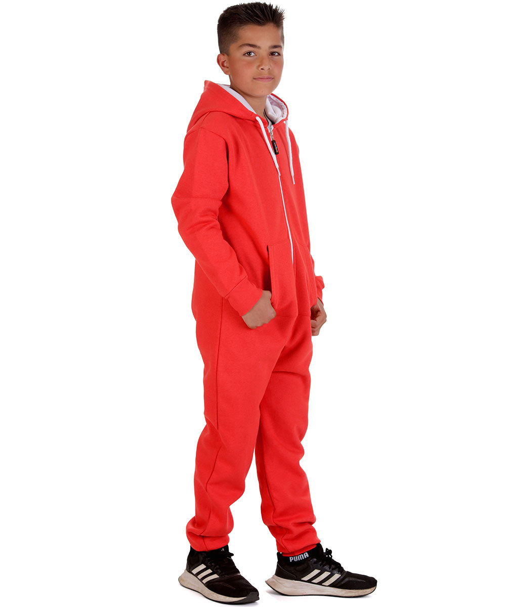 Trendy Toggs Kids Red Zip Up Onesie