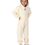 Trendy Toggs Kids Cream Zip Up Onesie
