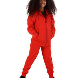 Trendy Toggs Kids Zip Up Red Tracksuit