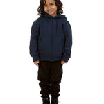 Trendy Toggs Kids Plain Navy Blue Zip Up Hoodie
