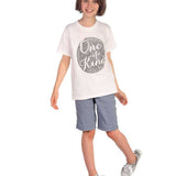 Trendy Toggs Kids One Of A Kind Rhinestone White T-shirt