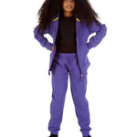 Trendy Toggs Kids Zip Up Purple Tracksuit