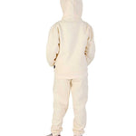 Trendy Toggs Kids Overhead Hoodie Cream Tracksuit