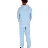 Trendy Toggs Kids Fleece Zip Up Denim Blue Tracksuit