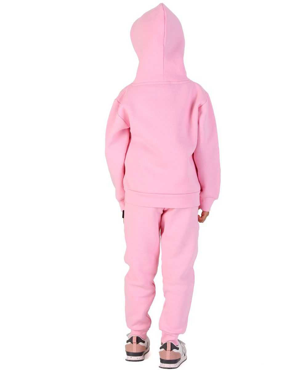 Trendy Toggs Kids Overhead Hoodie Pink Tracksuit