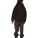 Trendy Toggs Kids Plain Overhead Black Hoodie