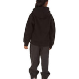 Trendy Toggs Kids Plain Overhead Black Hoodie
