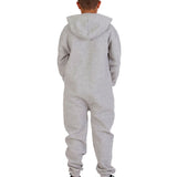 Trendy Toggs Kids Oxford Grey Zip Up Onesie