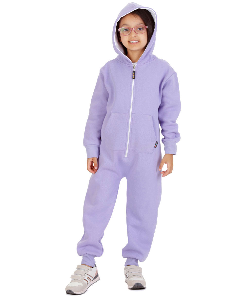 Trendy Toggs Kids Lilac Zip Up Onesie
