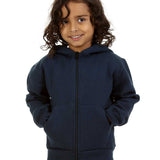 Trendy Toggs Kids Plain Navy Blue Zip Up Hoodie