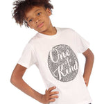 Trendy Toggs Kids One Of A Kind Rhinestone White T-shirt