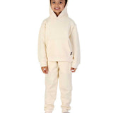 Trendy Toggs Kids Overhead Hoodie Cream Tracksuit