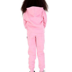 Trendy Toggs Kids Fleece Zip Up Pink Tracksuit