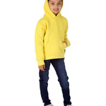 Trendy Toggs Kids Plain Overhead Yellow Hoodie