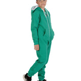 Trendy Toggs Kids Green Zip Up Onesie