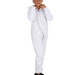 Trendy Toggs Kids White Zip Up Onesie