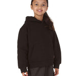 Trendy Toggs Kids Plain Overhead Black Hoodie