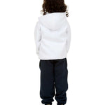 Trendy Toggs Kids Plain Overhead White Hoodie
