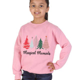 Trendy Toggs Kids Magical Moments Christmas Tree jumper Pink