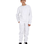 Trendy Toggs Kids White Original Sweatshirt Tracksuit