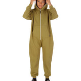 Trendy Toggs Kids Olive Green Zip Up Onesie