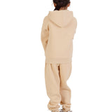 Trendy Toggs Kids Overhead Hoodie Nude Tracksuit