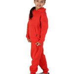 Trendy Toggs Kids Overhead Hoodie Red Tracksuit