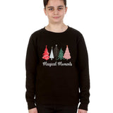Trendy Toggs Kids Magical Moments Christmas Tree jumper Black