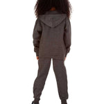 Trendy Toggs Kids Zip Up Charcoal Tracksuit