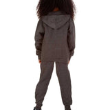 Trendy Toggs Kids Zip Up Charcoal Tracksuit