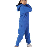 Trendy Toggs Kids Overhead Hoodie Royal Blue Tracksuit