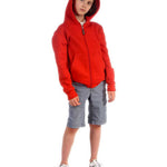 Trendy Toggs Kids Plain Red Zip Up Hoodie